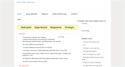 Desktop Screenshot of markchalpin.com